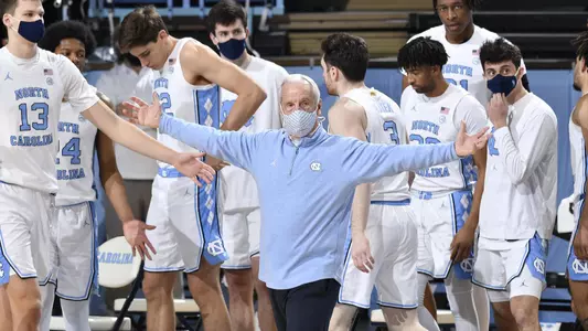 Roy Williams
University of North Carolina Basketball v Duke
Dean E. Smith Center
Chapel Hill, NC
Saturday, March 6, 2021