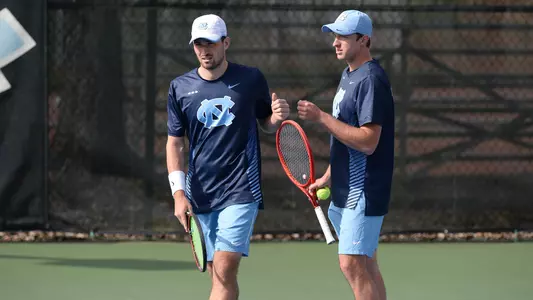 Brian Cernoch, William Blumberg
doubles
University of North Carolina Men's Tennis v Wofford
Cone-Kenfield Tennis Center
Chapel Hill, NC
Wednesday, March 17, 2021