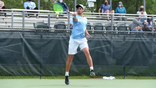 Logan Zapp
University of North Carolina Men's Tennis v Florida State
Cone-Kenfield Tennis Center
Chapel Hill, NC
Saturday, April 17, 2021