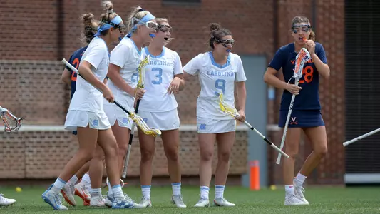 Katie Hoeg, Tayler Warehime Jamie Ortega, Nicole Humphrey
University of North Carolina Women's Lacrosse v Virginia
Dorrance Field
Chapel Hill, NC
Sunday, April 18, 2021