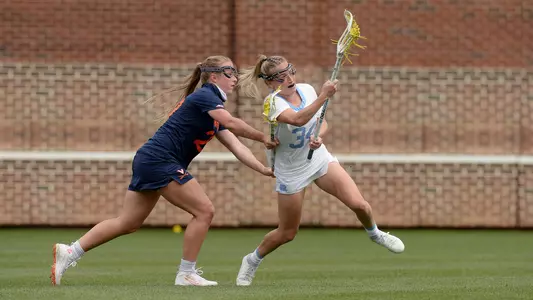 Claire Nappi 
University of North Carolina Women's Lacrosse v Virginia
Dorrance Field 
Chapel Hill, NC 
Sunday, April 18, 2021