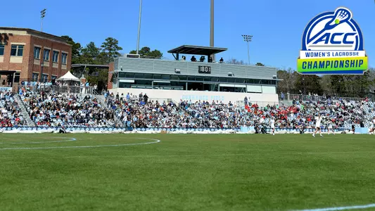 Dorrance Field ACC Tournament women's lacrosse wide view