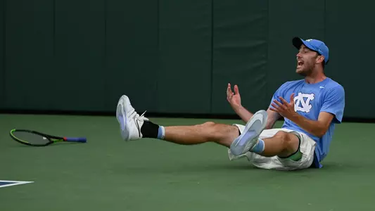 Josh Peck ACC Tournament vs. Wake Forest wins clinching match