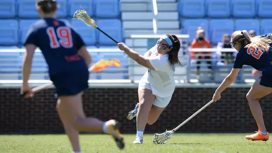 Melissa Sconone 
University of North Carolina Women's Lacrosse v Syracuse
Dorrance Field 
Chapel Hill, NC 
Saturday, April 3, 2021
