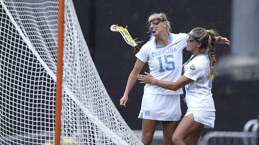 Scottie Rose Growney, Caitlyn Wurzburger 
University of North Carolina Women's Lacrosse v Boston College
NCAA Semifinal
Johnny Unitas Stadium
Towson, MD
Friday, May 28, 2021