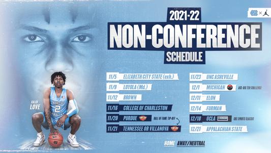 non-ACC men's basketball schedule graphic