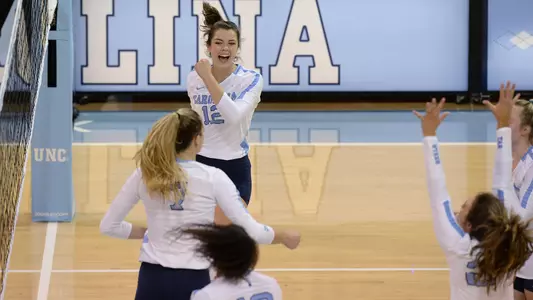 Erin Boone 
University of North Carolina Volleyball
Blue-White match
Carmichael Arena 
Chapel Hill, NC 
Friday, August 20, 2021