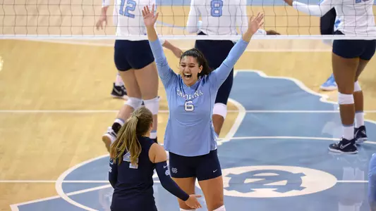 Niki Khoshatefeh 
University of North Carolina Volleyball
Blue-White match
Carmichael Arena 
Chapel Hill, NC 
Friday, August 20, 2021