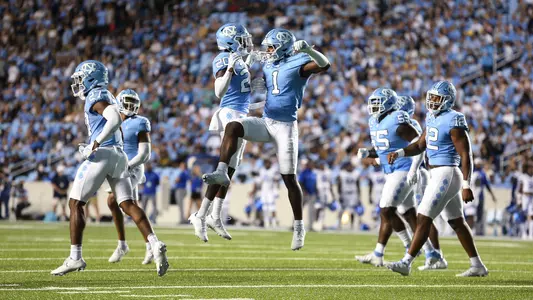 Tony Grimes, Kyler McMichael
University of North Carolina Football v Georgia State
Kenan Stadium
Chapel Hill, NC
Saturday, September 11, 2021