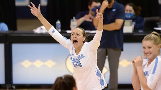 Emma Reynolds
University of North Carolina Volleyball v Elon
Carmichael Arena
Chapel Hill, NC
Tuesday, September 14, 2021