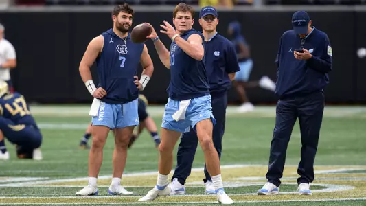 Drake Maye University of North Carolina Football v Georgia Tech Mercedes-Benz Stadium Atlanta, GA Saturday, September 25, 2020
