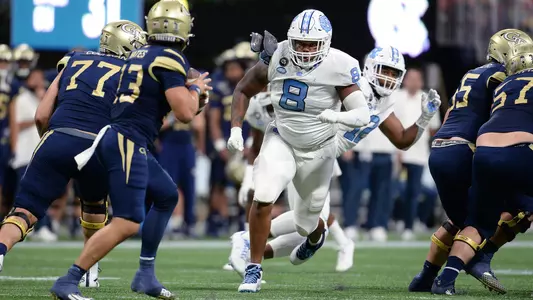 Myles Murphy
University of North Carolina Football v Georgia Tech
Mercedes-Benz Stadium
Atlanta, GA
Saturday, September 25, 2020