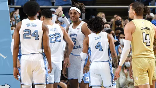 Armando Bacot, Justin McKoy, Kerwin Walton, RJ Davis
University of North Carolina Basketball v Georgia Tech
Dean E. Smith Center
Chapel Hill, NC
Saturday, January 15, 2022
