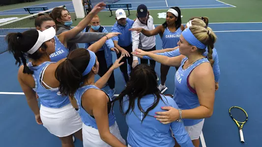 huddle
University of North Carolina Women's Tennis v East Carolina
Cone-Kenfield Tennis Center
Chapel Hill, NC
Tuesday, January 18, 2022
