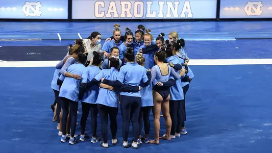 huddle
University of North Carolina Gymnastics v Missouri, George Washington, Brown
Carmichael Arena
Chapel Hill, NC
Saturday, January 22, 2022