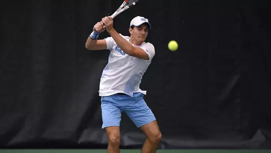 Mark Dillon singles University of North Carolina Men's Tennis v Bucknell Cone-Kenfield Tennis Center Chapel Hill, NC Sunday, January 23, 2020