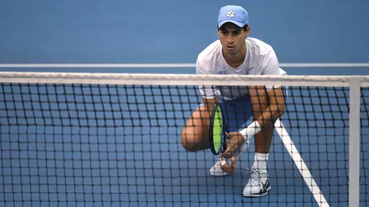 Logan Zapp doubles University of North Carolina Men's Tennis v Bucknell Cone-Kenfield Tennis Center Chapel Hill, NC Sunday, January 23, 2020