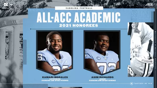 All-ACC Academic Team Graphic