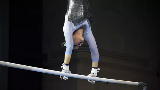 Julia Knoweruneven barsUniversity of North Carolina Gymnastics v Towson, PittsburghCarmichael ArenaChapel Hill, NCFriday, January 28, 2022