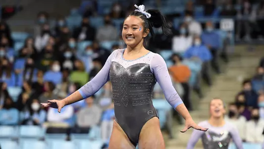 Hannah Namfloor exerciseUniversity of North Carolina Gymnastics v Towson, PittsburghCarmichael ArenaChapel Hill, NCFriday, January 28, 2022