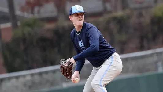 Max Carlson (35) got the start for Navy.