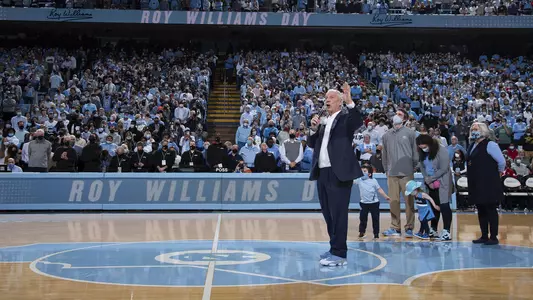 Roy WilliamsUniversity of North Carolina Basketball v North Carolina StateDean E. Smith CenterChapel Hill, NCSaturday, January 29, 2022