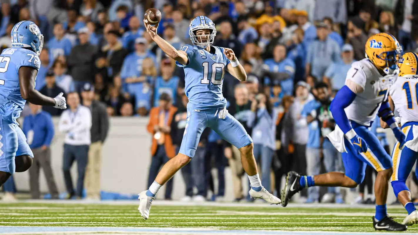 Drake Maye University of North Carolina Football v PittKenan StadiumChapel Hill, NCSaturday, October 29, 2022