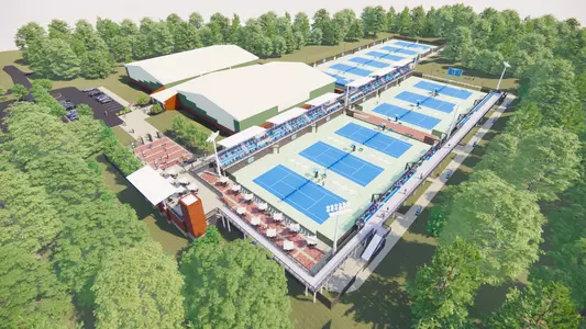 Cone-Kenfield Tennis Center upgrades 2022 rendering