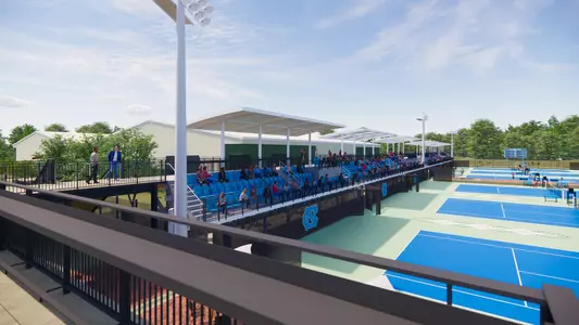 Cone-Kenfield Tennis Center upgrades 2022 rendering