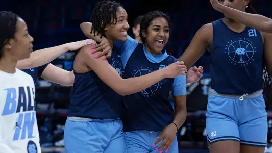 Kennedy Todd-Williams, Deja Kelly University of North Carolina Women's Basketball practice/press conferenceNCAA TournamentMcKale CenterTucson, AZ Sunday, March 20, 2022