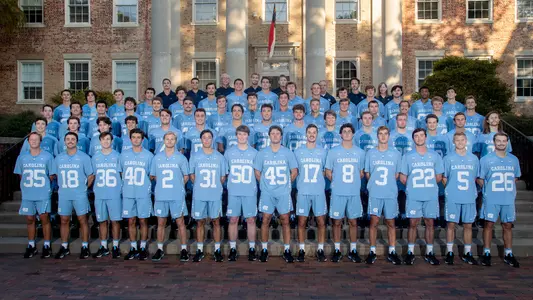 2023 M Lax team University of North Carolina Men's Lacrosse South Building Chapel Hill, NC Friday, October 28, 2022