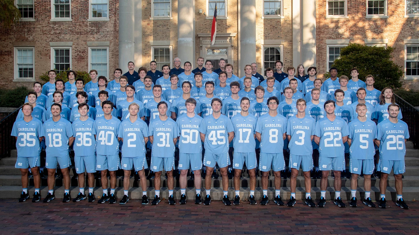 2023 M Lax team University of North Carolina Men's Lacrosse South Building Chapel Hill, NC Friday, October 28, 2022