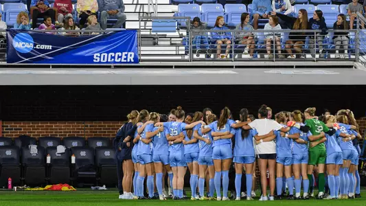HuddleUniversity of North Carolina Womenâ??s Soccer v Old Dominion UniversityDorrance FieldChapel Hill, NCSaturday, November 12, 2022