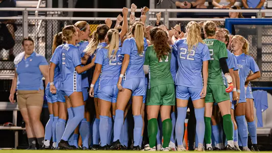 HuddleUniversity of North Carolina Womenâ??s Soccer v DukeKoskinen StadiumDurham, NCThursday, September 8, 2022