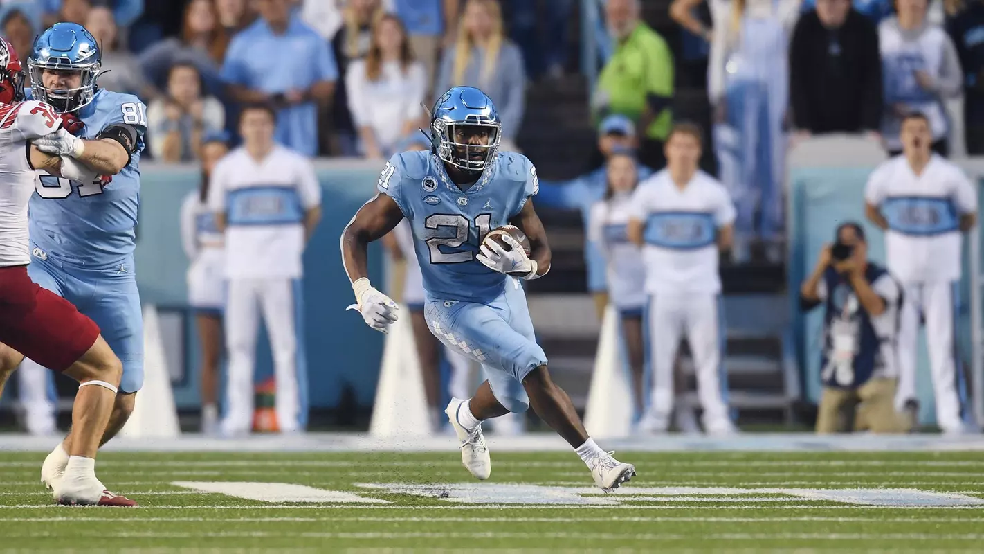 Elijah Green University of North Carolina Football v North Carolina State University Kenan Stadium Chapel Hill, NC Friday, November 25, 2022