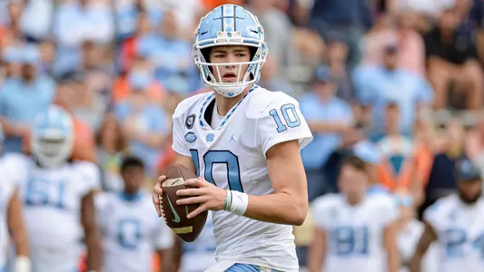 Drake Maye
University of North Carolina Football v Virginia
Scott Stadium
Charlottesville, VA
Saturday, November 5, 2022