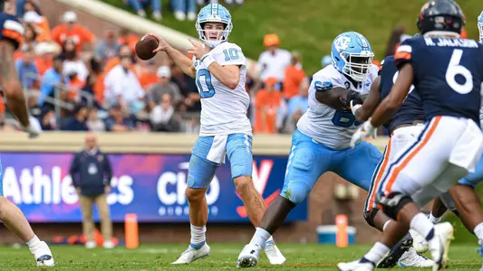 Drake Maye
University of North Carolina Football v Virginia
Scott Stadium
Charlottesville, VA
Saturday, November 5, 2022
