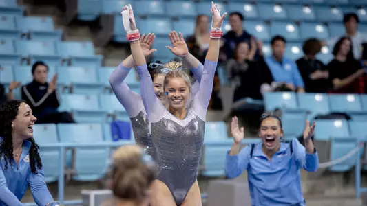 Elizabeth Culton 
uneven bars
University of North Carolina Gymnastics 
Blue-White meet 
Carmichael Arena 
Chapel Hill, NC 
Wednesday, December 14, 2022