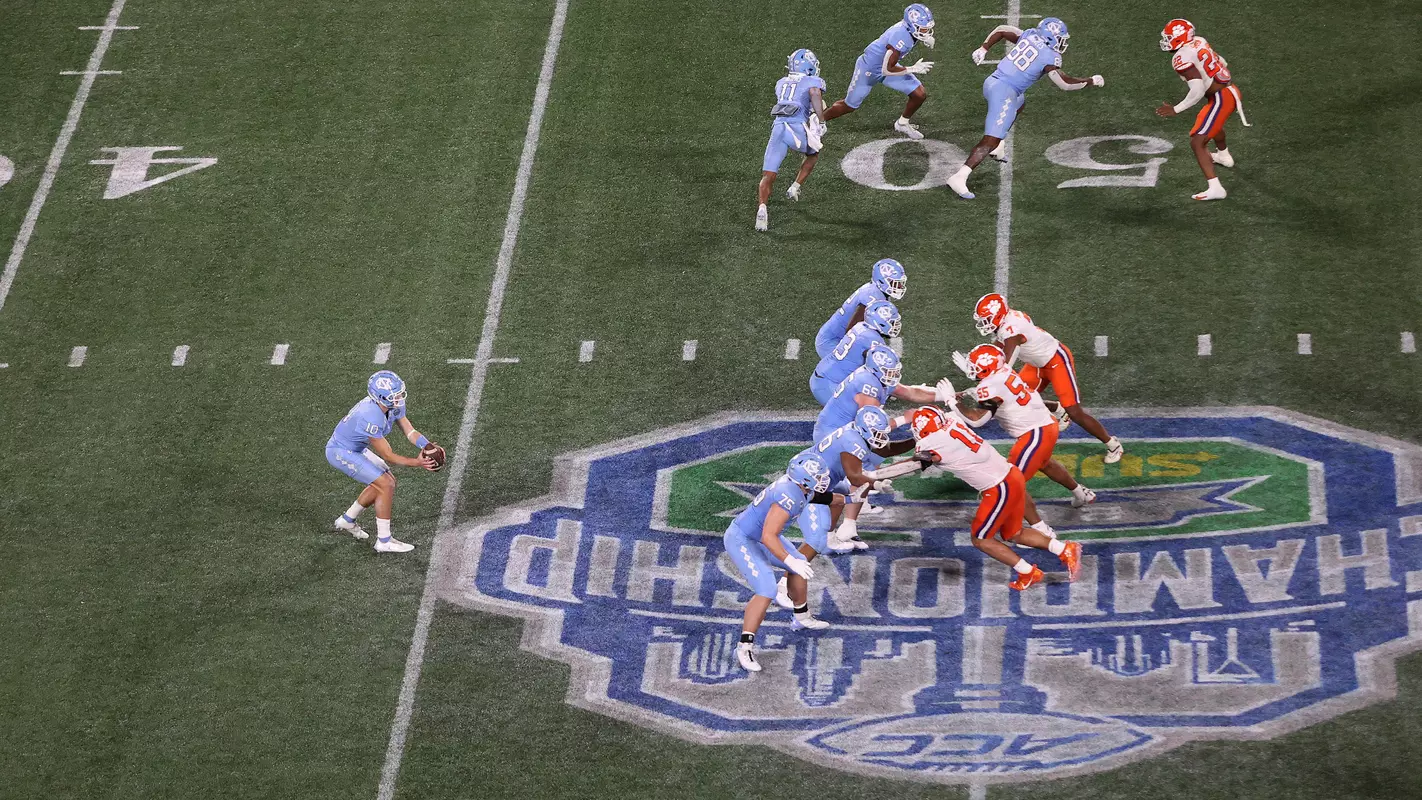 offense University of North Carolina Football v Clemson ACC Championship Bank of America Stadium Charlotte, NC Saturday, December 3, 2022