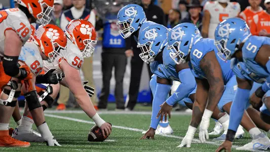 offensive line
University of North Carolina Football v Clemson
ACC Championship
Bank of America Stadium
Charlotte, NC
Saturday, December 3, 2022