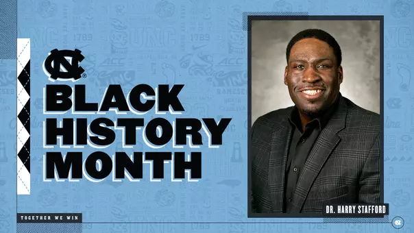 Dr. Harry Stafford Black History Month Graphic