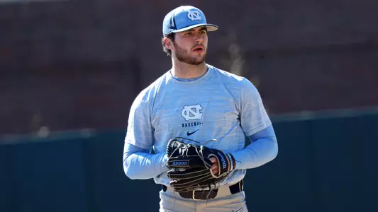 Connor Bovair (27) started for Blue.