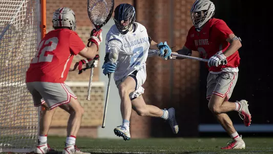 Henry Schertzinger University of North Carolina Men's Lacrosse v Ohio State University Dorrance Field Chapel Hill, NC Saturday, February 19, 2022