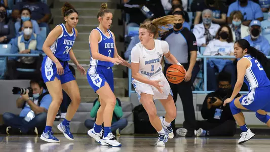 Alyssa Ustby
University of North Carolina Women's Basketball v Duke
Carmichael Arena
Chapel Hill, NC
Sunday, February 27, 2022