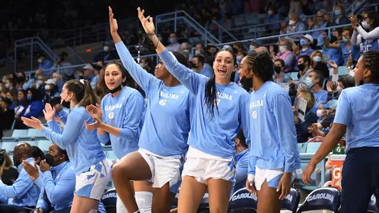 bench celebration
University of North Carolina Women's Basketball v Duke
Carmichael Arena
Chapel Hill, NC
Sunday, February 27, 2022