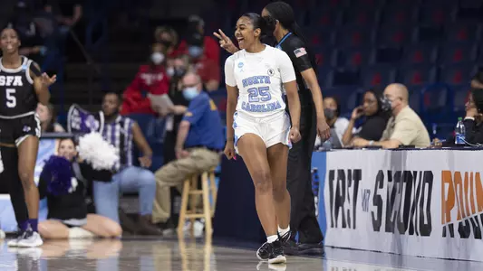 Deja Kelly
University of North Carolina Women's Basketball v Stephen F Austin
NCAA Tournament
McKale Center
Tucson, AZ
Saturday, March 19, 2022