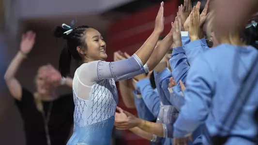 Hannah Nam
balance beam
University of North Carolina Gymnastics 
v UCLA, Michigan, Maryland
NCAA Regionals 
Reynolds Coliseum 
Raleigh, NC 
Thursday, March 31, 2022