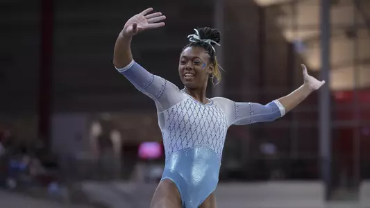 Shailyn St. Brice
floor exercise
University of North Carolina Gymnastics 
v UCLA, Michigan, Maryland
NCAA Regionals 
Reynolds Coliseum 
Raleigh, NC 
Thursday, March 31, 2022