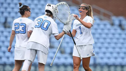Emily Nalls, Taylor Moreno, Emma Trenchard
University of North Carolina Women's Lacrosse v Furman
Dorrance Field
Chapel Hill, NC
Wednesday, February 16, 2022