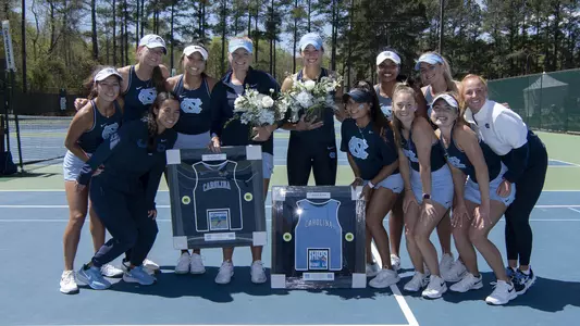 senior day
University of North Carolina Women's Tennis v Georgia Tech
Chapel Hill Tennis Club
Chapel Hill, NC
Sunday, April 10, 2021
